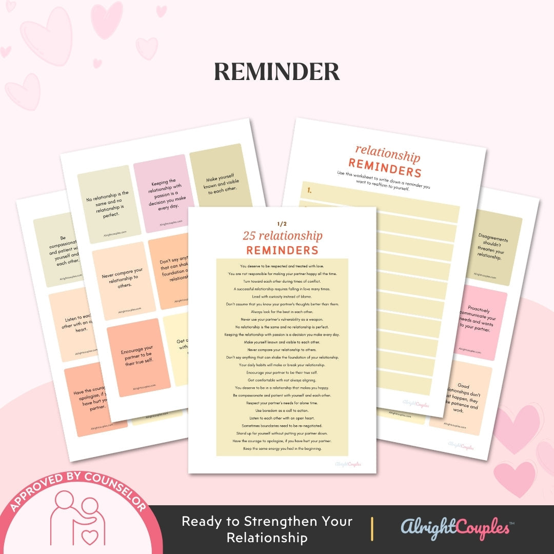Relationship Workbook Bundle – Couples Counseling Tools