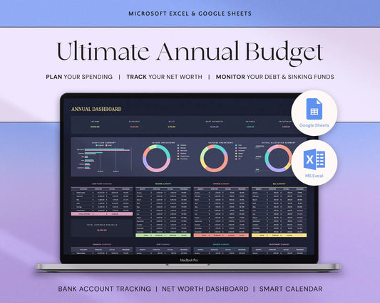 Monthly Budget Spreadsheet